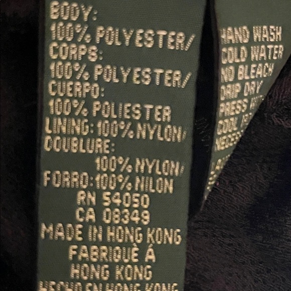 Vintage Lauren Ralph Lauren Full Zip Hooded Black Red White Windbreaker Jacket - Picture 9 of 9